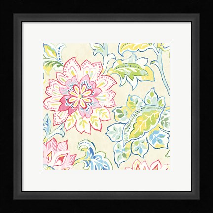 Framed Ceylon Gardens VI Print