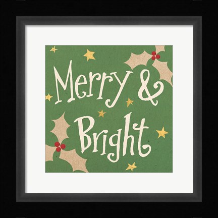 Framed Vintage St.Nick V Print