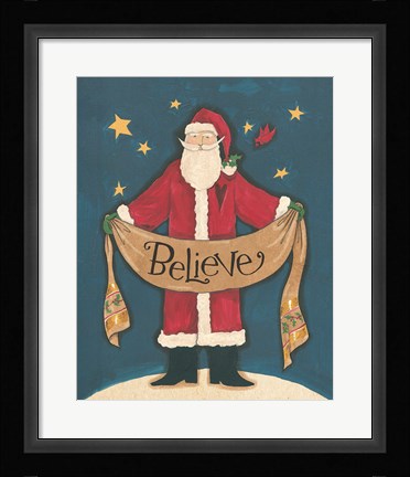 Framed Vintage St.Nick IV Print