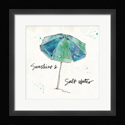 Framed Beach Divas IX Print