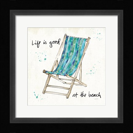 Framed Beach Divas VII Print