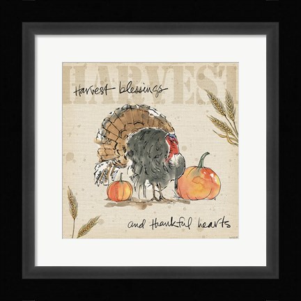 Framed Be Thankful II Print
