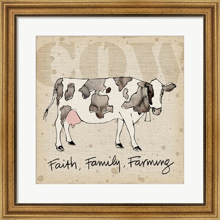 Framed Farm Life I Print