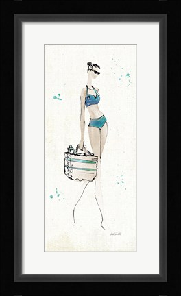 Framed Beach Divas VI Print
