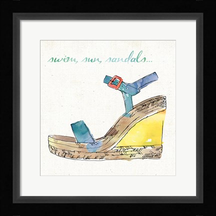 Framed Surfs Up IV Print