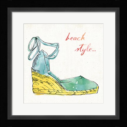 Framed Surfs Up II Print