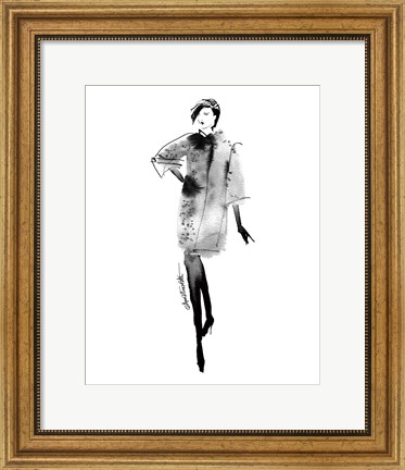 Framed Modern Fashion II Print
