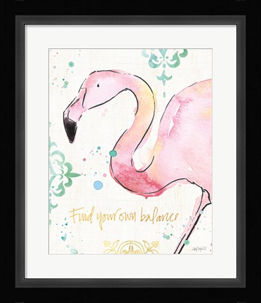 Framed Palm Passion III Print