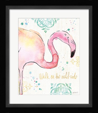 Framed Palm Passion II Print