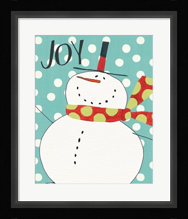 Framed Whimsy Winterland II Print