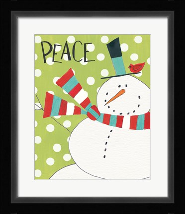 Framed Whimsy Winterland IV Print