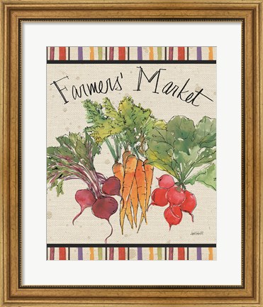 Framed Farmers Feast IX Print