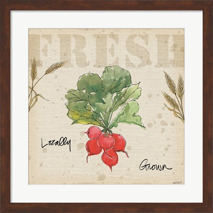 Framed Farmers Feast II Print