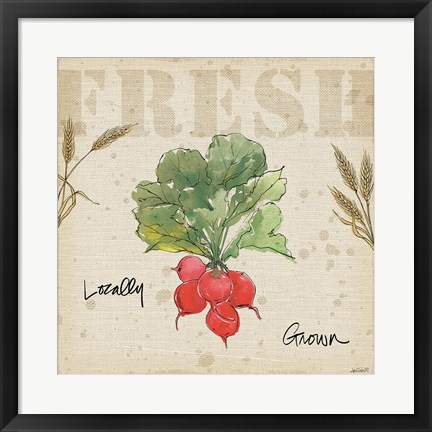 Framed Farmers Feast II Print