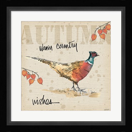 Framed Farmers Feast Harvest VI Print