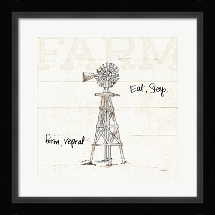 Framed Farm Memories VI Print