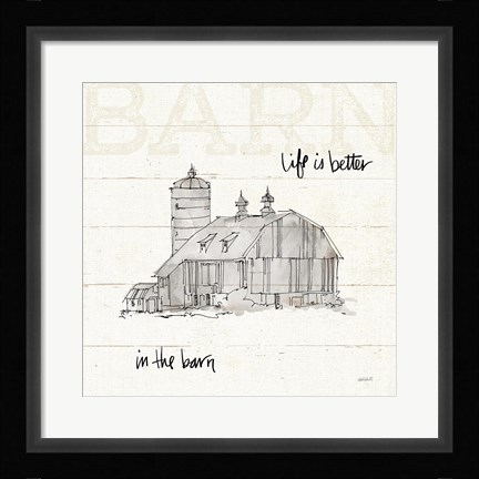 Framed Farm Memories IV Print