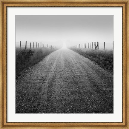 Framed Country Road Print
