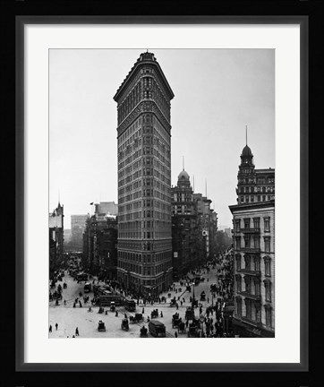 Framed Flatiron Building Print