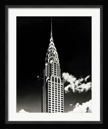 Framed Chrysler Building Print