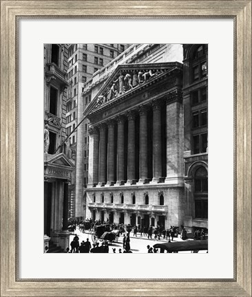Framed NY Stock Exchange Print