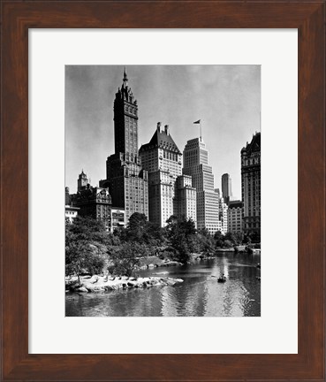 Framed View from the Park Print