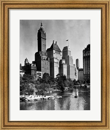 Framed View from the Park Print