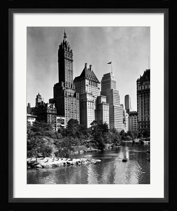 Framed View from the Park Print