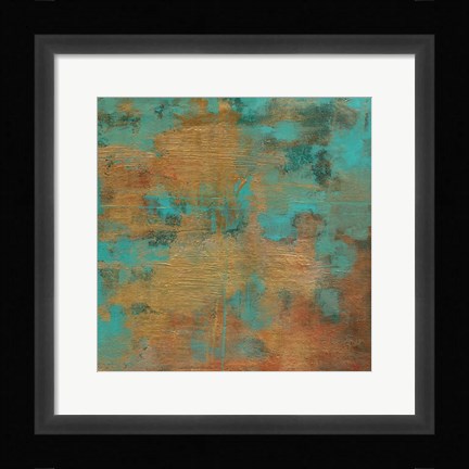 Framed Rustic Elegance Square II Print