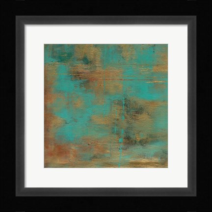 Framed Rustic Elegance Square III Print
