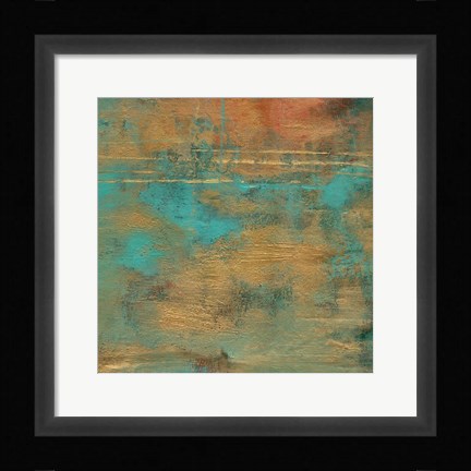 Framed Rustic Elegance Square IV Print