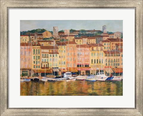 Framed Cote D&#39;Azur Print