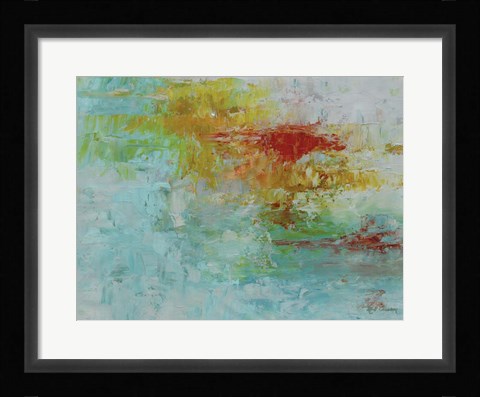 Framed Lush Sunset Print