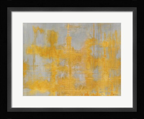 Framed Golden Light Landscape Print