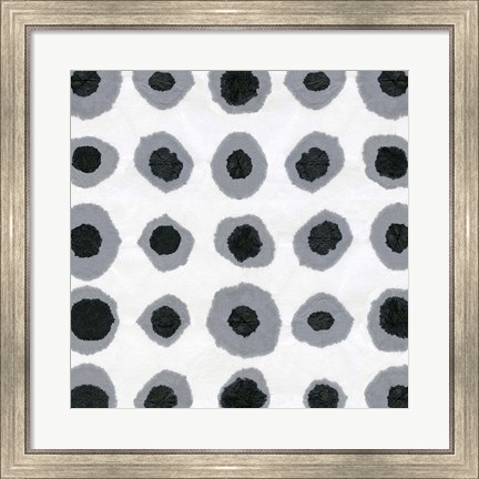 Framed Watermark Black and White IV Print