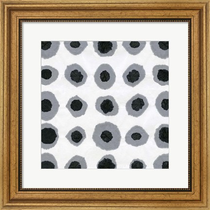 Framed Watermark Black and White IV Print