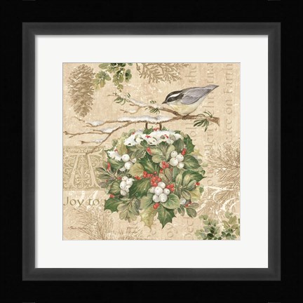 Framed Christmas Trail III Print