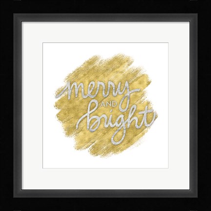 Framed Holiday Cheer IV Print