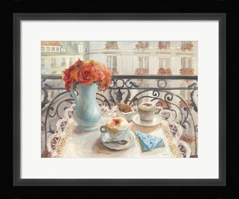 Framed Le Petit Dejeuner Print