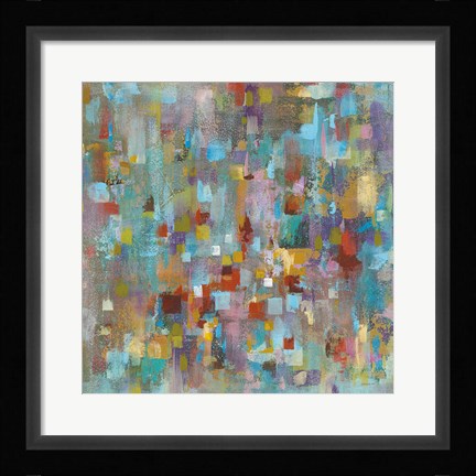 Framed Confetti II Print