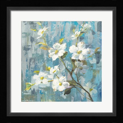 Framed Graceful Magnolia II Print