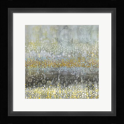 Framed Rain Abstract III Print