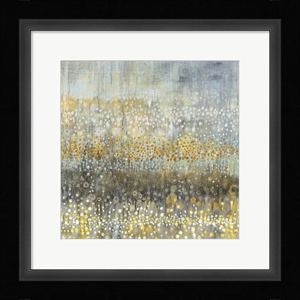 Framed Rain Abstract IV Print