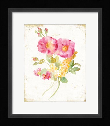 Framed Midsummer II Gold Print