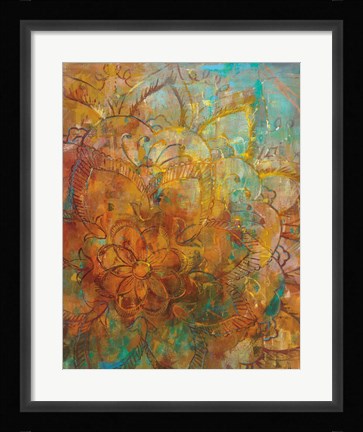 Framed Bohemian Abstract Print