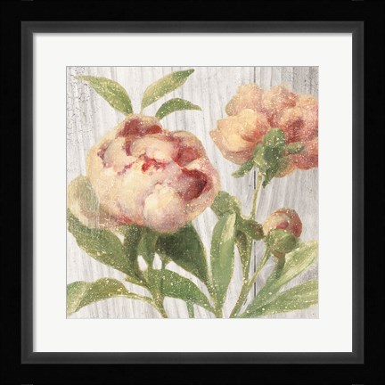 Framed Scented Cottage Florals I Crop Print