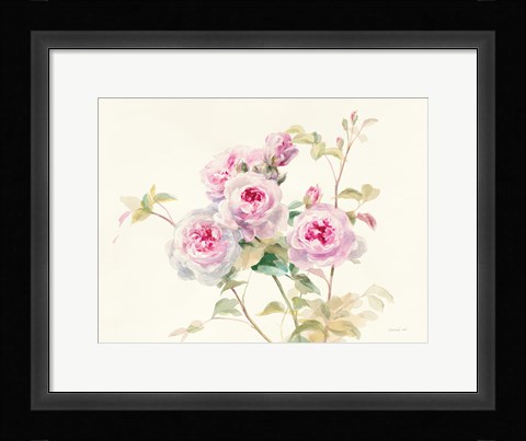 Framed Sweet Roses Print
