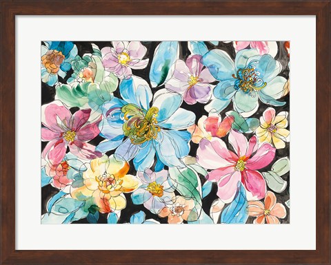 Framed Floral Delight Print