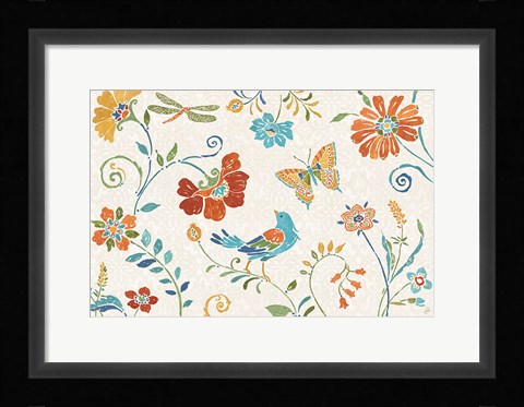 Framed Spanish Impressions II Print