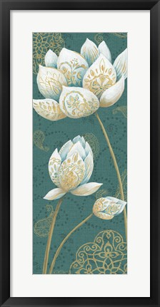 Framed Lotus Dream IIIB Print